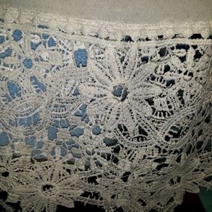 White lite blouse size med nwot